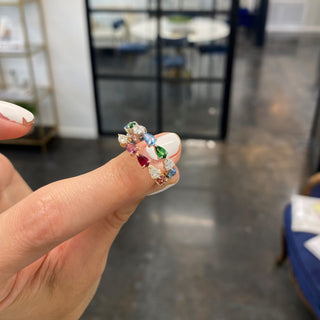 LLJ Signature Chasing Pear Band  Lindsey Leigh Jewelry.
