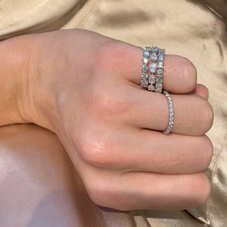 LLJ Signature Chasing Pear Band  Lindsey Leigh Jewelry.
