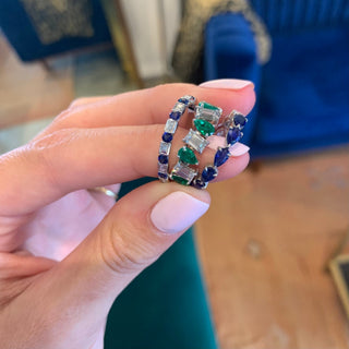 LLJ Signature Chasing Pear Band  Lindsey Leigh Jewelry.
