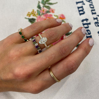 LLJ Signature Chasing Pear Band  Lindsey Leigh Jewelry.
