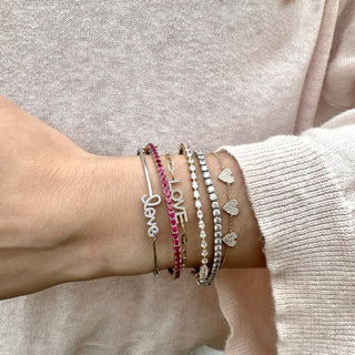 Chasing Pear Bangle  Lindsey Leigh Jewelry.
