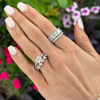 Chasing Trillion Band  Lindsey Leigh Jewelry.
