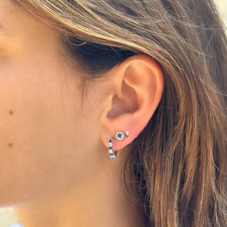 Chatham Sapphire Earrings  Lindsey Leigh Jewelry.
