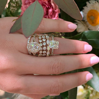 Cushion Cut Solitaire  Lindsey Leigh Jewelry.
