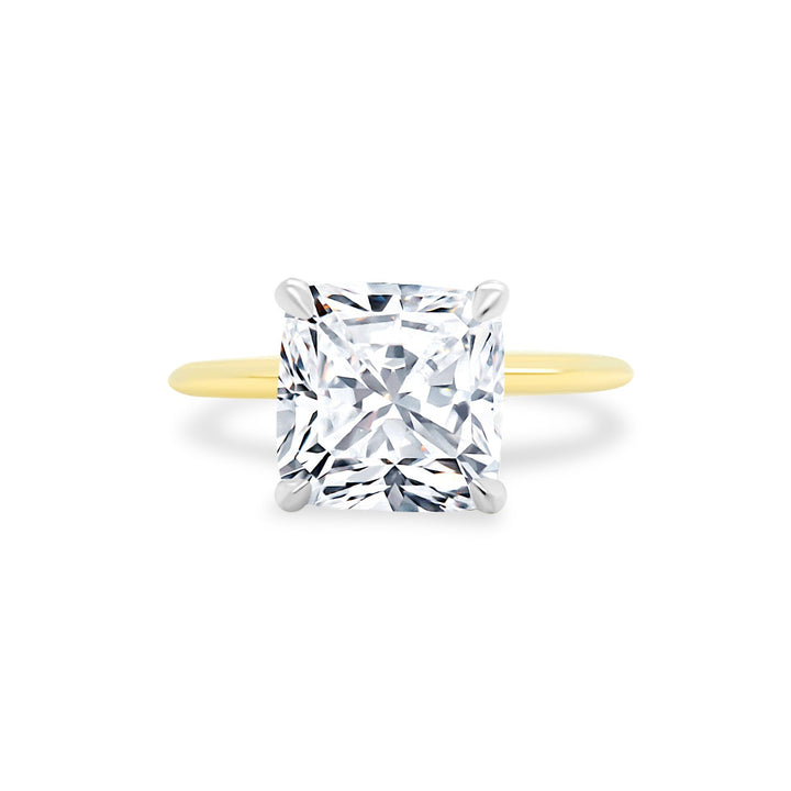 Cushion Cut Diamond Solitaire - Lindsey Leigh Jewelry