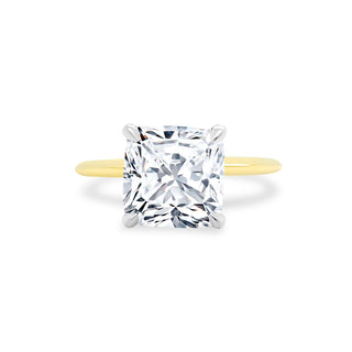 Cushion Cut Solitaire  Lindsey Leigh Jewelry.
