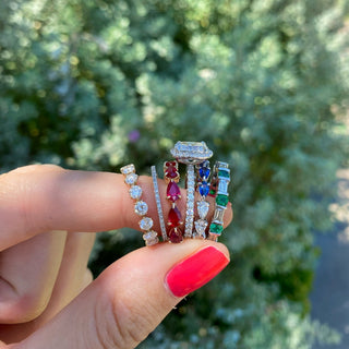 Cushion Cut Solitaire  Lindsey Leigh Jewelry.
