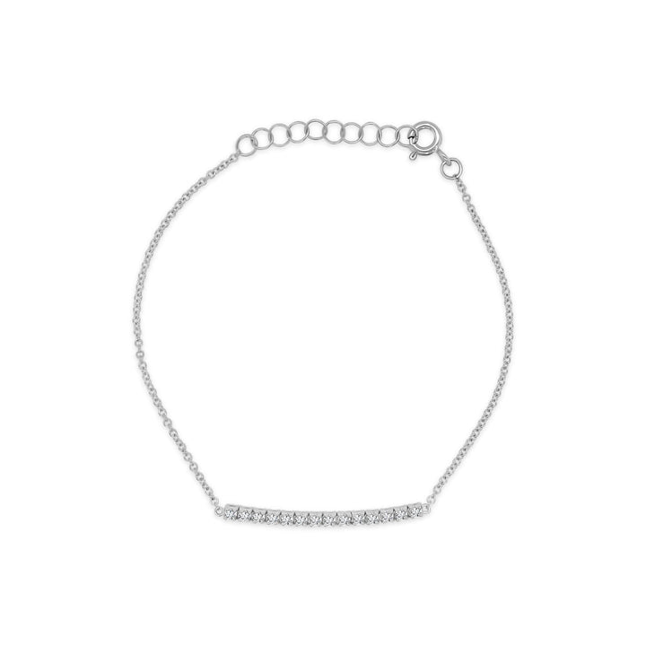 Dainty Diamond Bracelet - Lindsey Leigh Jewelry