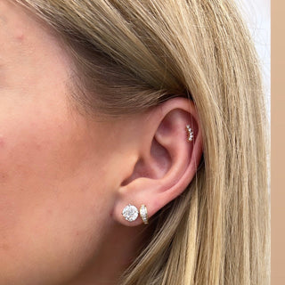 Dainty Diamond Ear Crawler  Lindsey Leigh Jewelry.
