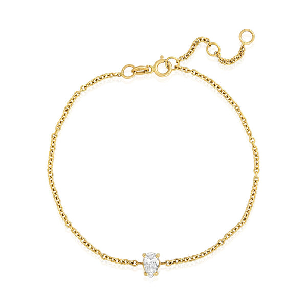 MEVECCO Gold Beaded Bracelets,18K Gold Plated Handmade Cute Satellite –  Blue Stag