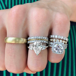Dainty Thin Band  Lindsey Leigh Jewelry.
