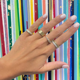 Dainty Thin Band  Lindsey Leigh Jewelry.
