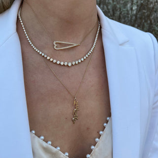 Dancing Initial Necklace  Lindsey Leigh Jewelry.
