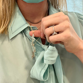 Dancing Initial Necklace  Lindsey Leigh Jewelry.
