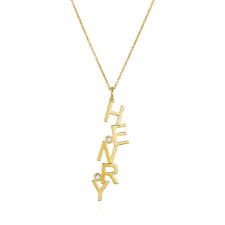 Dancing Initial Necklace  Lindsey Leigh Jewelry.
