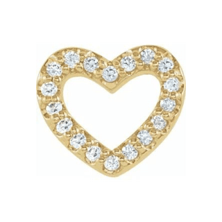 Diamond Asymmetrical Initial Necklace  Lindsey Leigh Jewelry.
