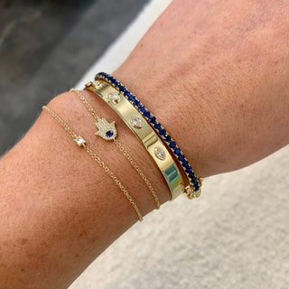 Diamond Baguette Bracelet  Lindsey Leigh Jewelry.
