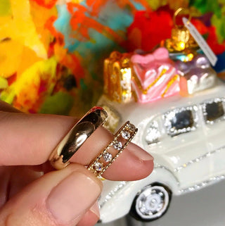 Diamond Cage Band  Lindsey Leigh Jewelry.
