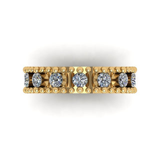 Diamond Cage Band  Lindsey Leigh Jewelry.
