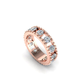 Diamond Cage Band  Lindsey Leigh Jewelry.
