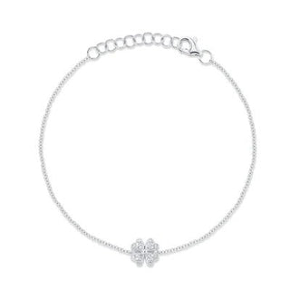 Diamond Clover Bracelet  Lindsey Leigh Jewelry.
