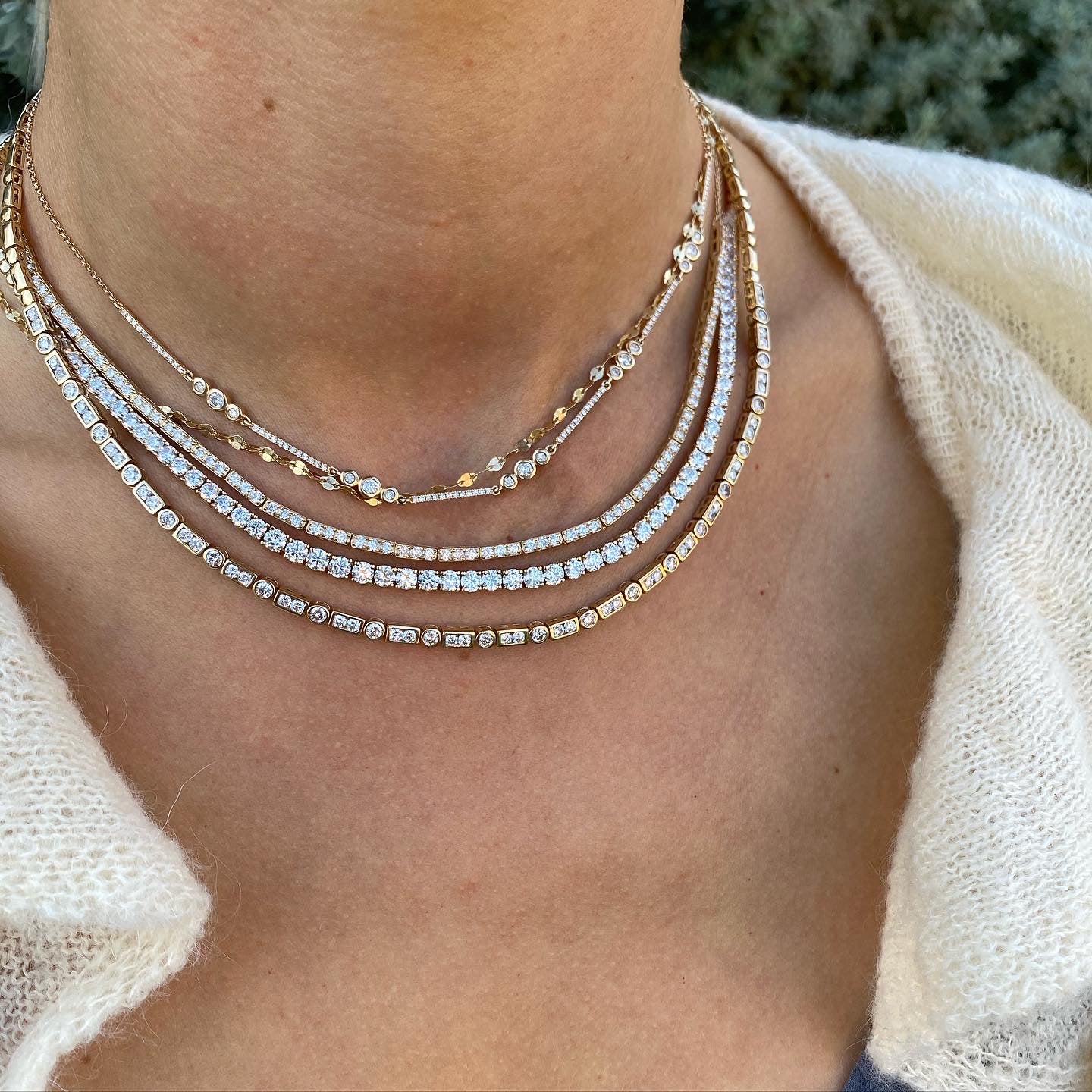 Diamond Cut Chain – Lindsey Leigh Jewelry