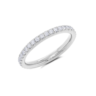 Diamond Fishtail Eternity Band  Lindsey Leigh Jewelry.
