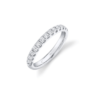 Diamond Halfway Band  Lindsey Leigh Jewelry.
