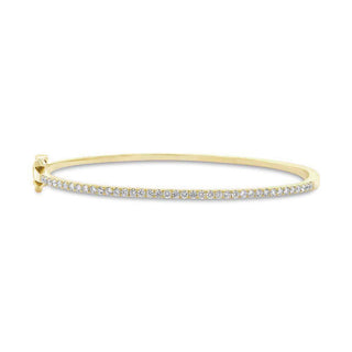 Diamond Hinge Bangle  Lindsey Leigh Jewelry.
