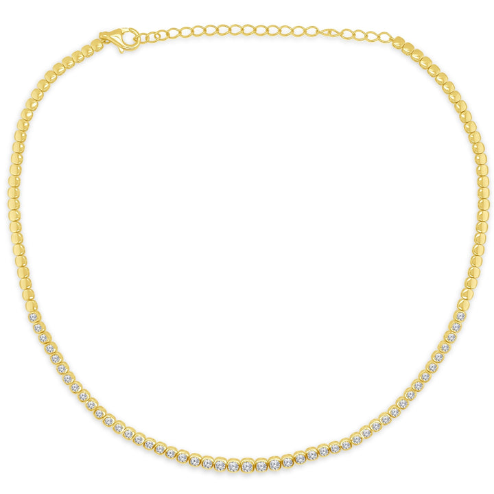Diamond Illusion Cushion Necklace - Lindsey Leigh Jewelry