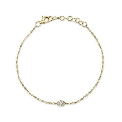 Diamond Marquise Bracelet - Lindsey Leigh Jewelry
