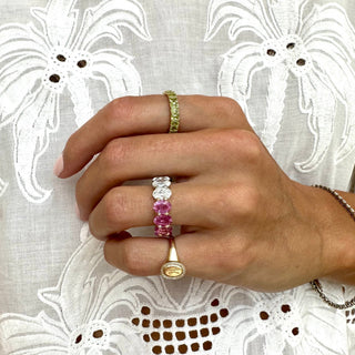 Diamond Signet Ring  Lindsey Leigh Jewelry.
