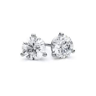 Diamond Studs  Lindsey Leigh Jewelry.
