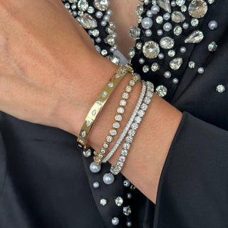 Diamond Tennis Bracelet  Lindsey Leigh Jewelry.
