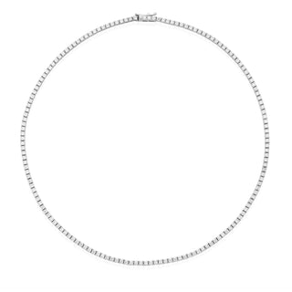Diamond Tennis Necklace  Lindsey Leigh Jewelry.

