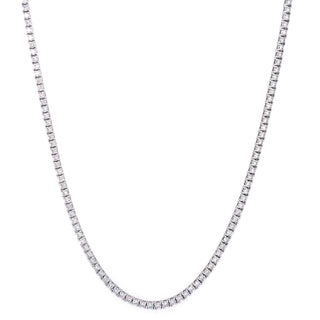 Diamond Tennis Necklace  Lindsey Leigh Jewelry.
