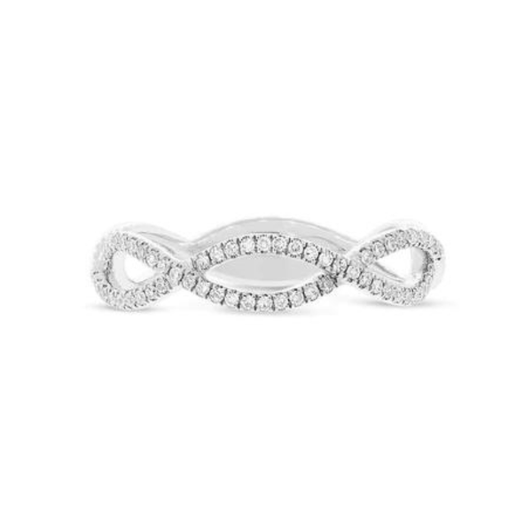 Diamond Twist Ring – Lindsey Leigh Jewelry