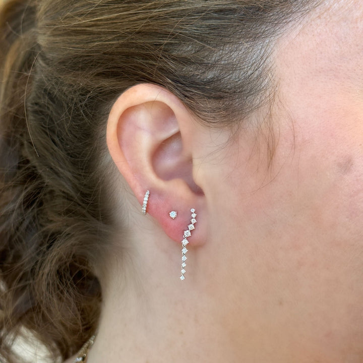 Diamond Waterfall Earrings - Lindsey Leigh Jewelry