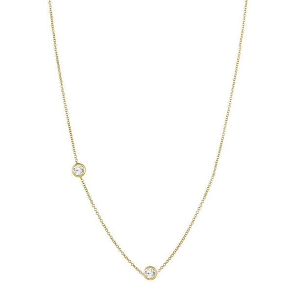 Gold Double Twist Links Necklace – KennethJayLane.com