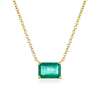 Emerald Necklace  Lindsey Leigh Jewelry.
