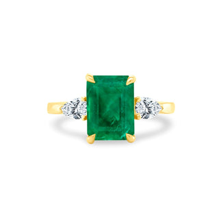 LLJ Signature Emerald Ring  Lindsey Leigh Jewelry.
