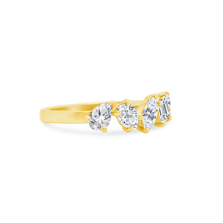 Fancy Shape Diamond Band  Lindsey Leigh Jewelry.
