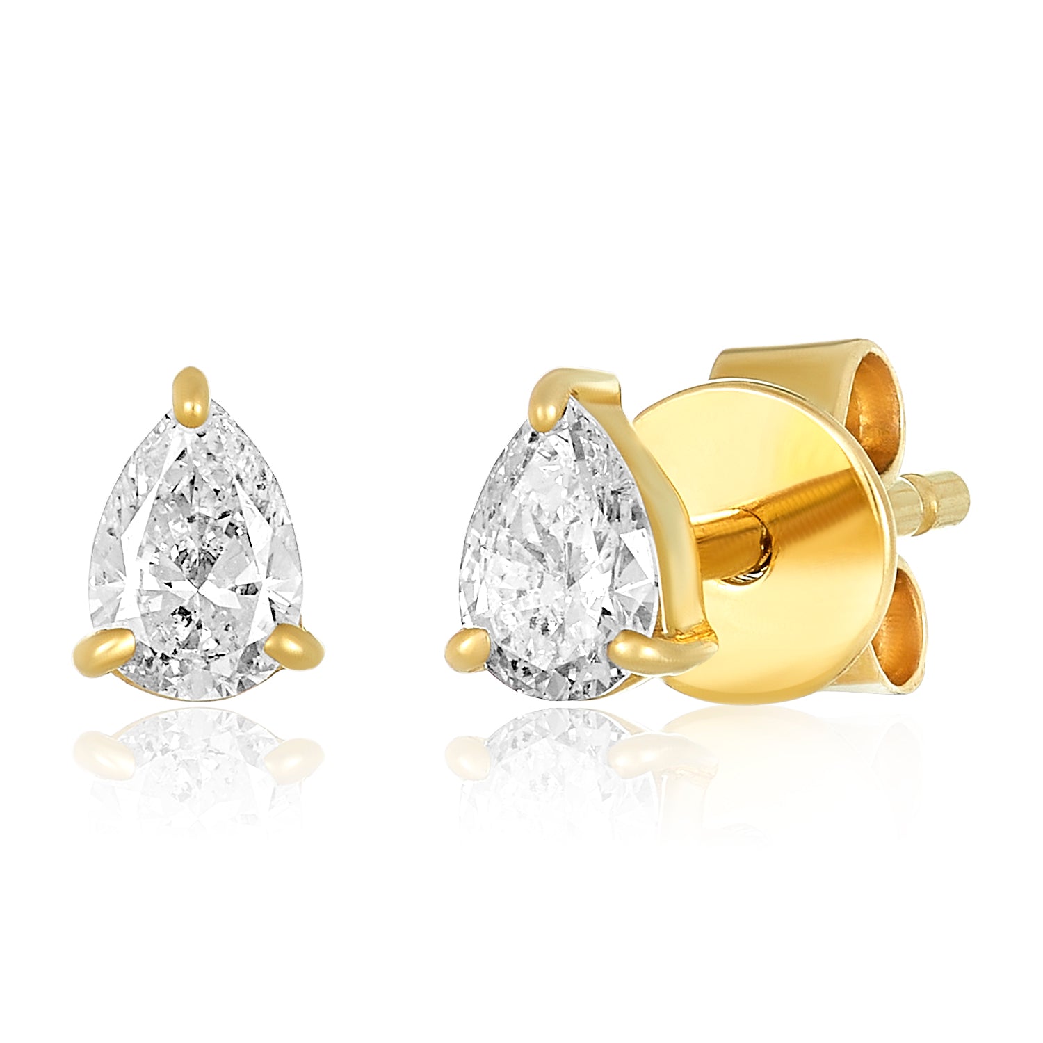 White/Yellow Gold Fancy Brown Diamond Drop Earrings – Padis Jewelry