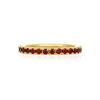 Garnet Band   OLD  Lindsey Leigh Jewelry.
