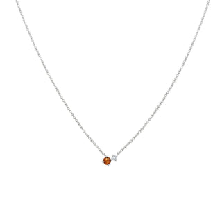 Gemstone and Diamond Duo Necklace  Lindsey Leigh Jewelry.

