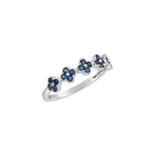 Gemstone Clover Band  Lindsey Leigh Jewelry.
