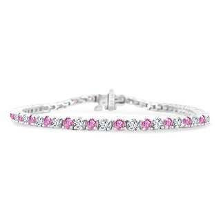 Gemstone & Diamond Tennis Bracelet  Lindsey Leigh Jewelry.
