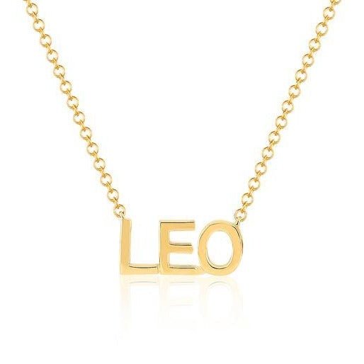 Gold Custom Name Necklace - Lindsey Leigh Jewelry
