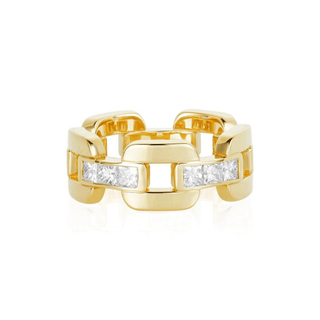 Gold Link Band  Lindsey Leigh Jewelry.
