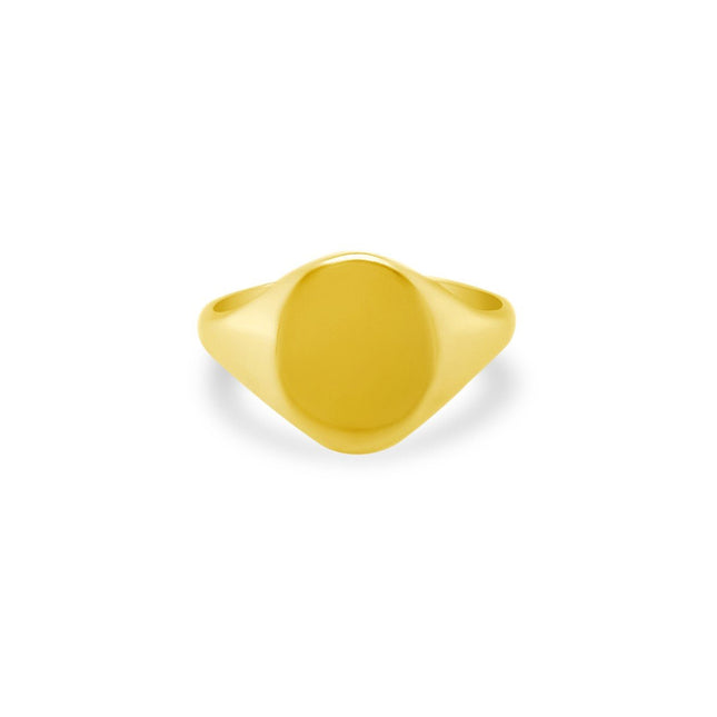 Gold Signet Ring  Lindsey Leigh Jewelry.